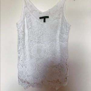 White House Black Market lace tank